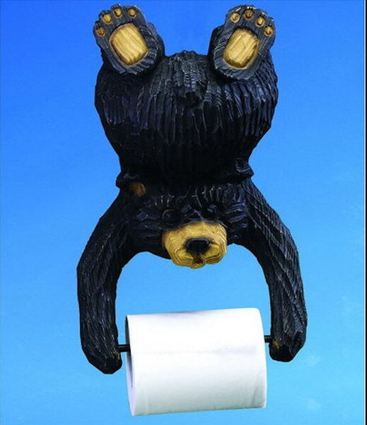 Bear Toilet Paper Holder